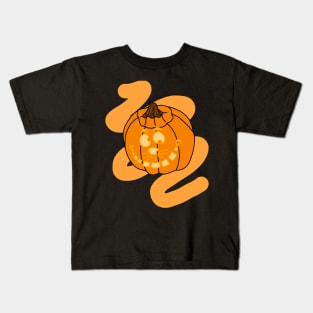 Cheshire Cat Pumpkin Kids T-Shirt